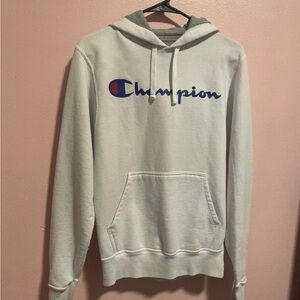 Champion Men's Off-White Hoodie
